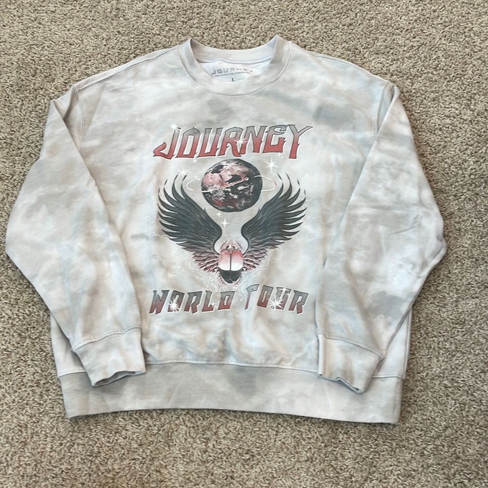 Journey Graphic Pullover sweater